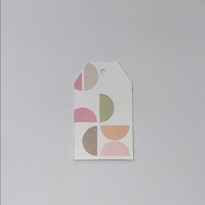 COPY - 50 pink design gift tags
